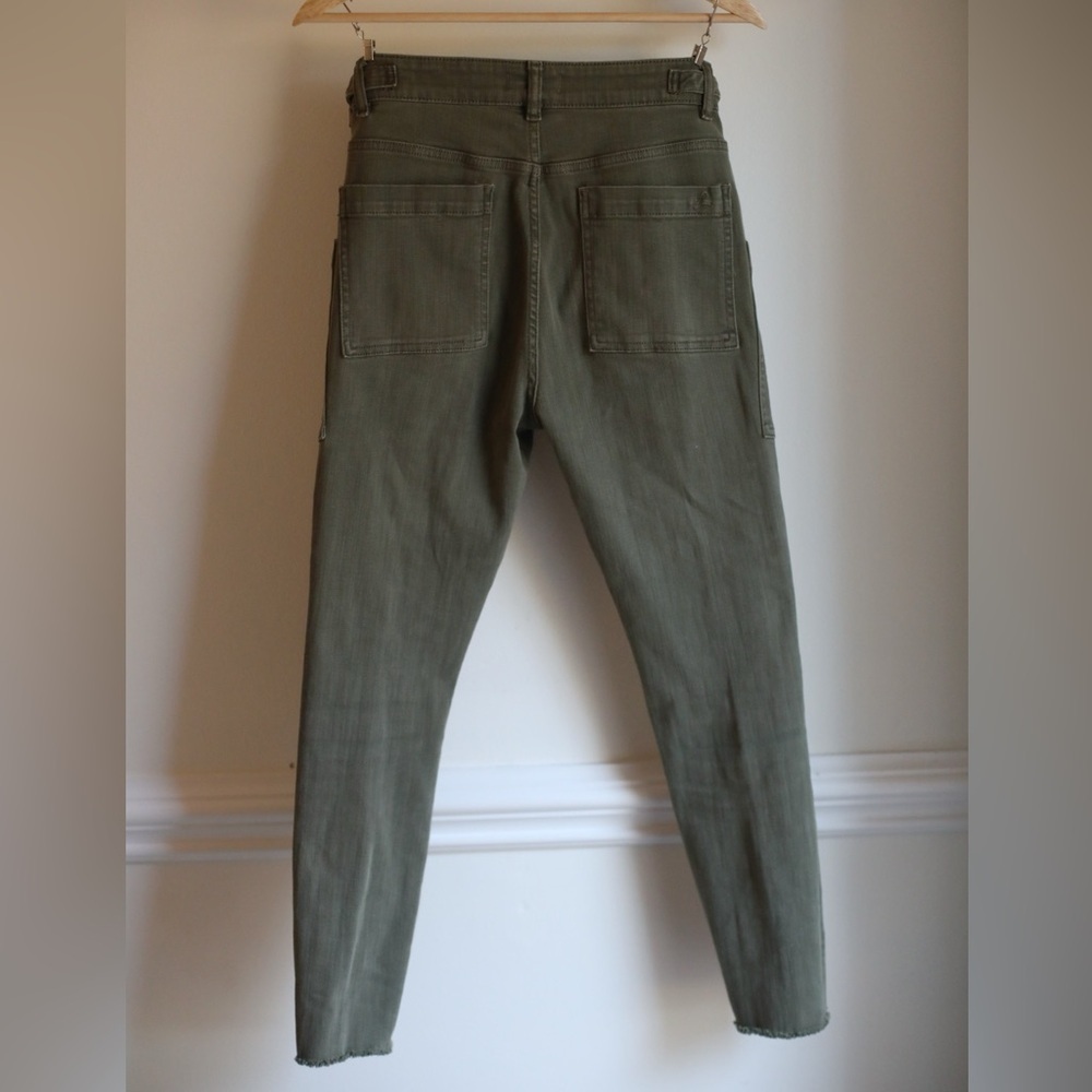 DL1961 Farrow Cropped High Rise Instasculpt Skinny Jeans Women's Size | Size 29 - Picture 2 of 4